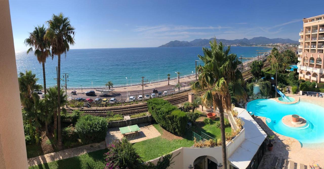 Cannes Apartment With Sea View, Aircondition And Parking Buitenkant foto