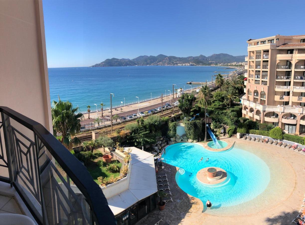 Cannes Apartment With Sea View, Aircondition And Parking Buitenkant foto