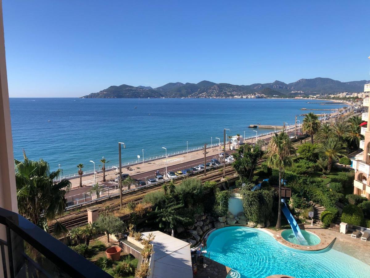 Cannes Apartment With Sea View, Aircondition And Parking Buitenkant foto