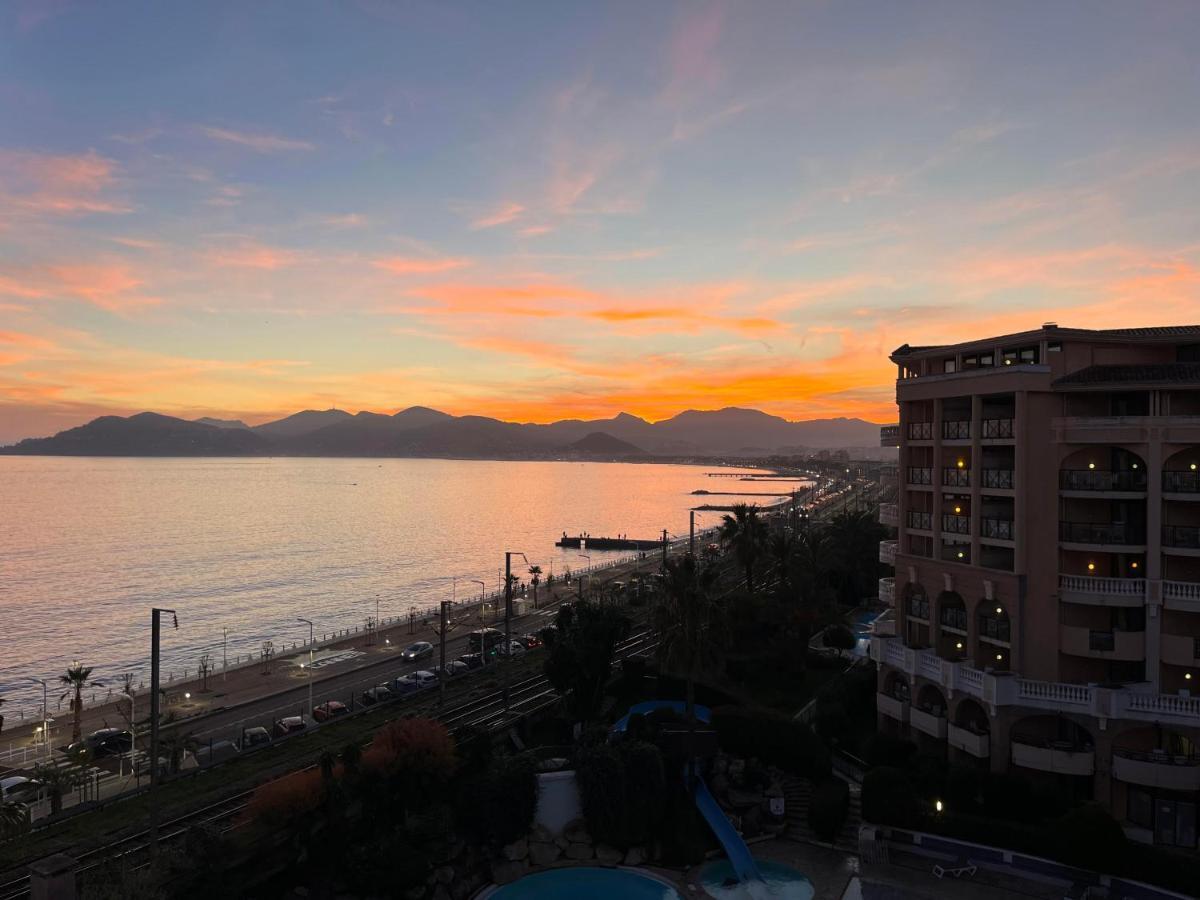 Cannes Apartment With Sea View, Aircondition And Parking Buitenkant foto
