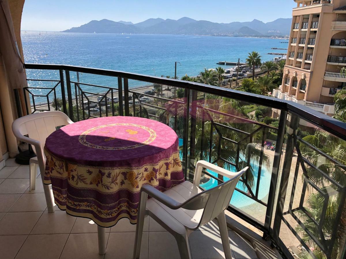 Cannes Apartment With Sea View, Aircondition And Parking Buitenkant foto