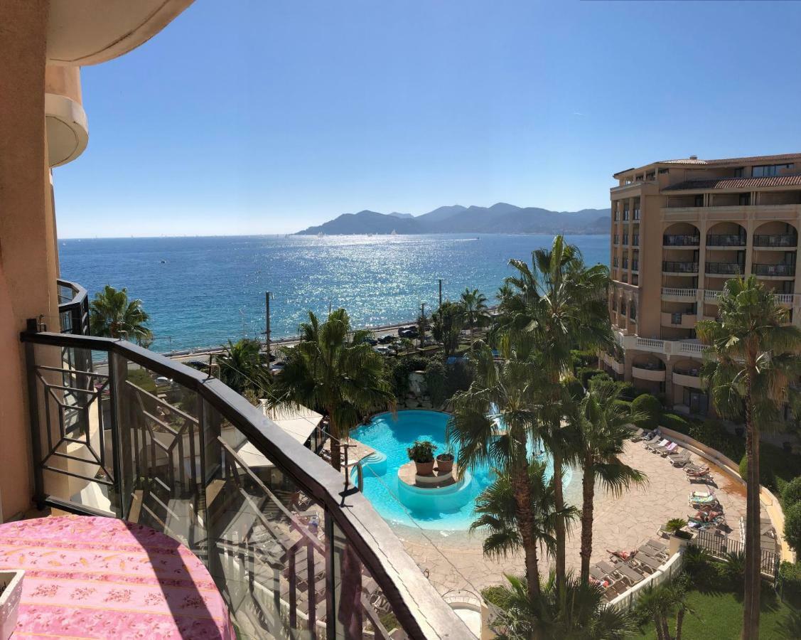 Cannes Apartment With Sea View, Aircondition And Parking Buitenkant foto